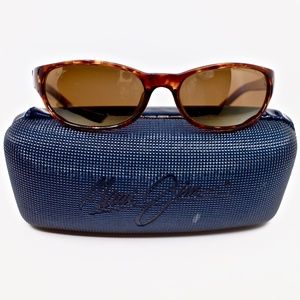 MAUI JIM~136-10~cyclone~POLARIZED SUNGLASSES w/CASE